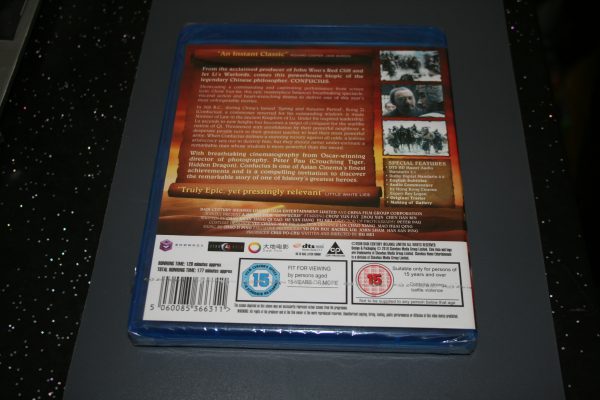 Confucius (Blu-ray, 2010) Brand New. Cert 15. - Image 2