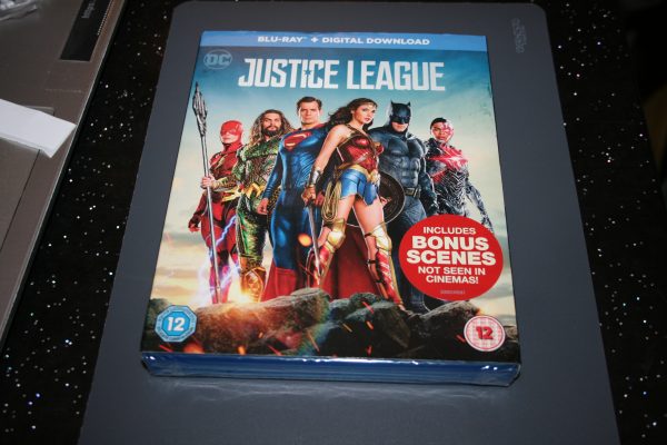 Justice League (Blu-ray, 2018) Brand New. Cert 12. + Slip Cover.
