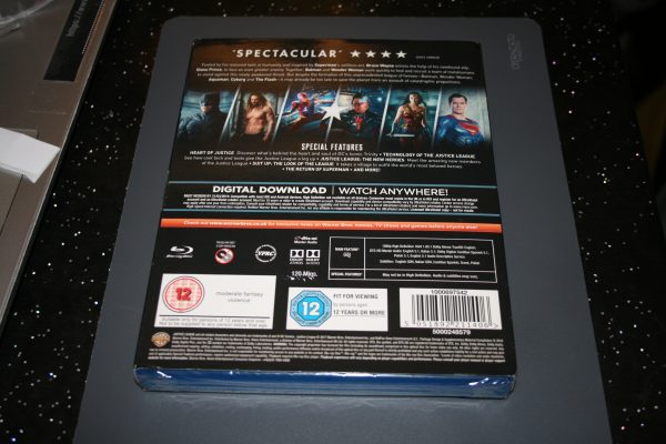 Justice League (Blu-ray, 2018) Brand New. Cert 12. + Slip Cover. - Image 2