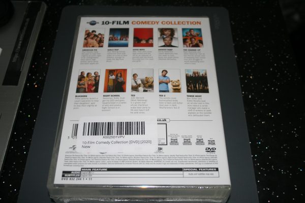 10-Film Comedy Collection (Box Set) (DVD, 2020) Brand New. Cert 15. - Image 2
