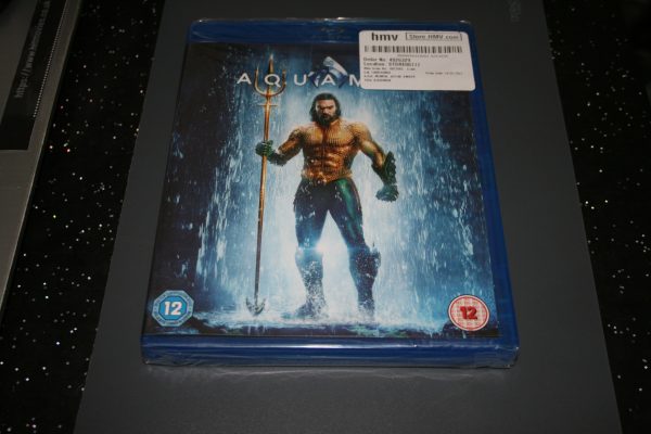Aquaman (Blu-ray, 2019) Brand New. Cert 12.