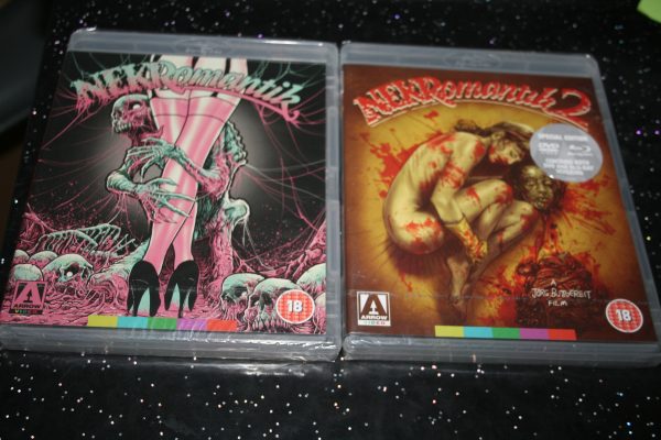 NEKROMANTIK 1 & 2 DIRECTOR APPROVED SPECIAL EDITION (ARROW VIDEO) (BLU-RAY, 2017) BRAND NEW. CERT 18/