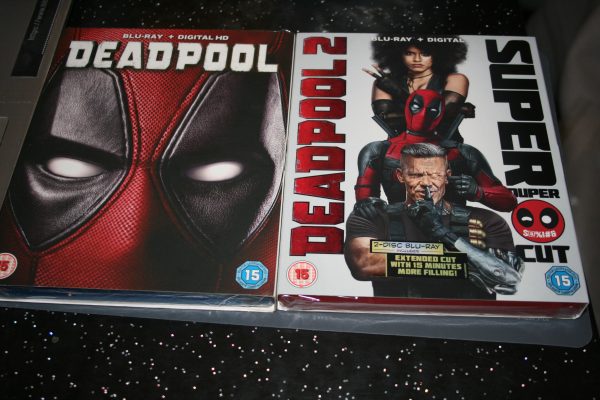 Deadpool 1+2 (Blu-ray, 2018) Brand New. Cert 15. + Slip Covers.