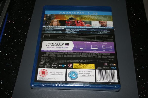 Chappie (Blu-ray + Bonus Disc, 2015) Brand New. Cert 15. - Image 2
