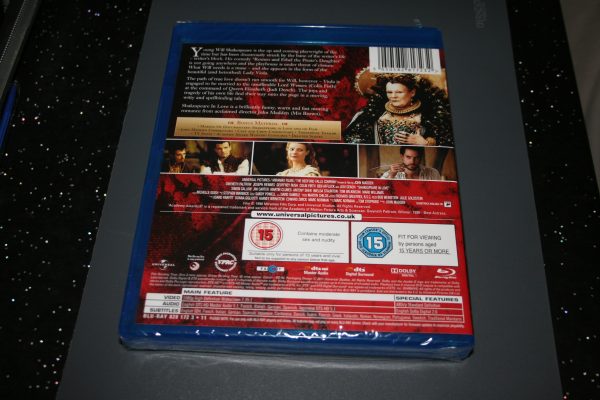 Shakespeare In Love (Blu-ray, 2011) Brand New. Cert 15. - Image 2