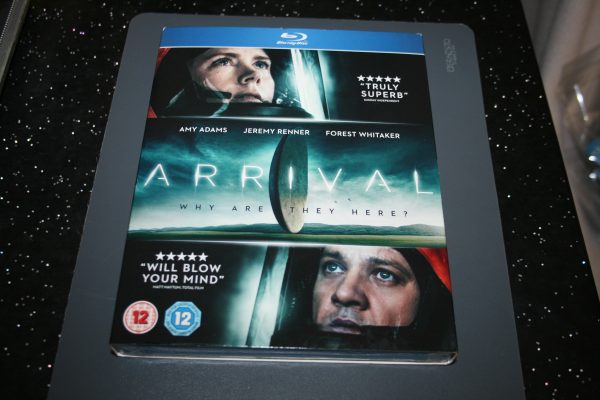 Arrival (Blu-ray, 2017) Brand New. Cert 12. + Slip Cover.