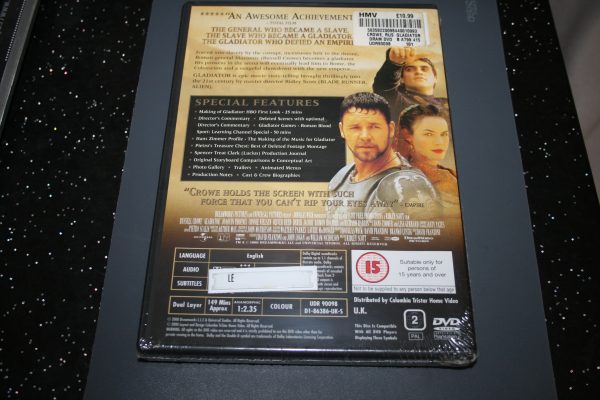 Gladiator 2-Disc Edition (DVD, 2006) Brand New. Cert 15. - Image 2