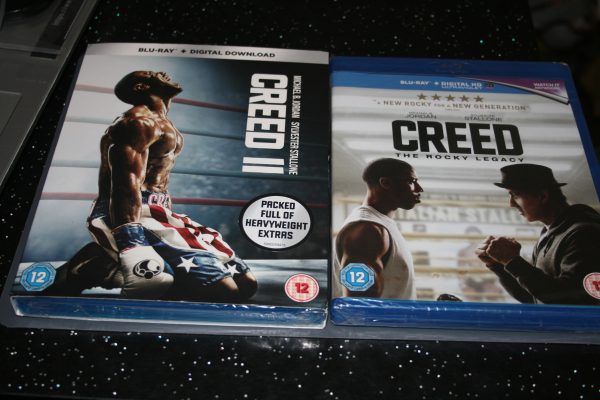 Creed 1 & 2 (Blu-ray, 2019) Brand New. Cert 12. no.2 with Slip Cover.