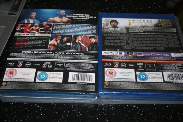 Creed 1 & 2 (Blu-ray, 2019) Brand New. Cert 12. no.2 with Slip Cover. - Image 2
