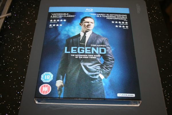 Legend (Blu-ray, 2016) Brand New. Cert 18. + Lenicular Slip Cover.
