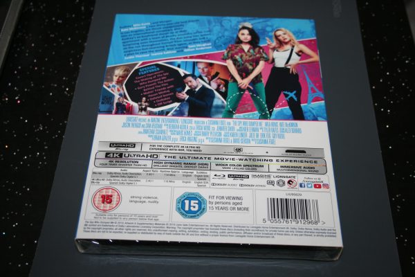The Spy Who Dumped Me (4K UHD Blu-ray/Blu-ray, 2018) New. Cert 15. + Slip Cover. - Image 2