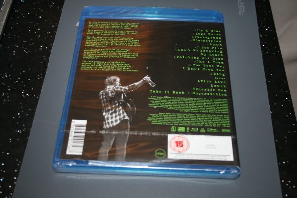 Ed Sheeran: Jumpers for Goalposts - Live at Wembley Stadium (Blu-ray, 2015) New. CERT 15. - Image 2