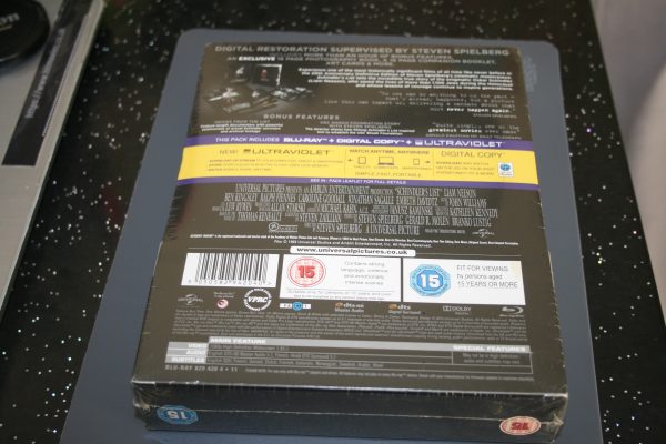 Schindler's List 20TH Anniversary Edition Box Set (Blu-ray, 2013) Brand New. Cert 15. - Image 3