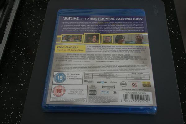Silver Linings Playbook (Blu-ray, 2013) Brand New. Cert 15. - Image 2