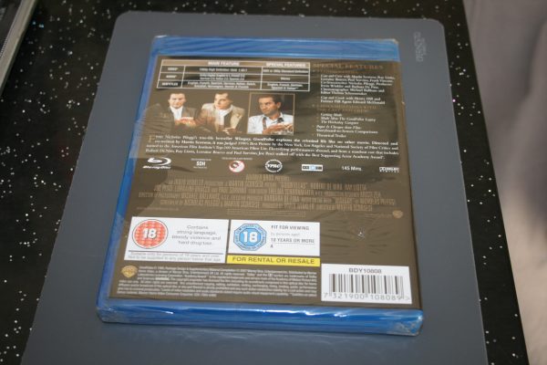 Goodfellas (Blu-ray, 2007) Brand New. Cert 18. - Image 2