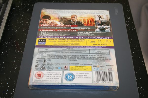 White House Down (Blu-ray, 2014) Brand New. Cert 12. + Slip Cover. - Image 2