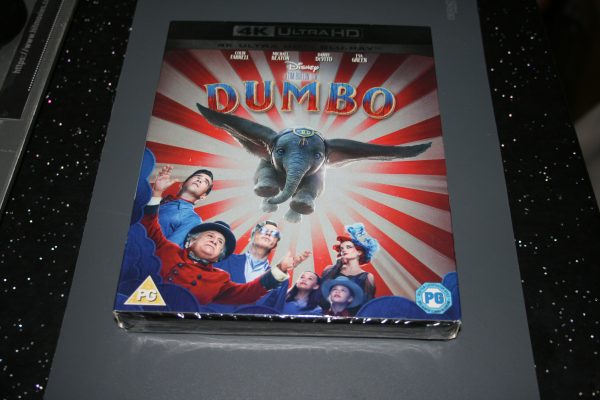 Dumbo Live Action (4K UHD Blu-ray/Blu-ray, 2019) New. Cert PG. + Slip Cover.