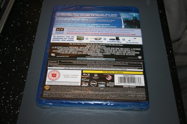 Green Lantern (Blu-ray 3D +2D + DVD, 2011) Brand New. Cert 12. - Image 2