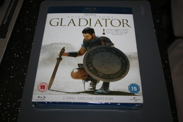 Gladiator 2 Disc Special Edition Blu-ray (2009) New. Cert 15. + Slip Cover.