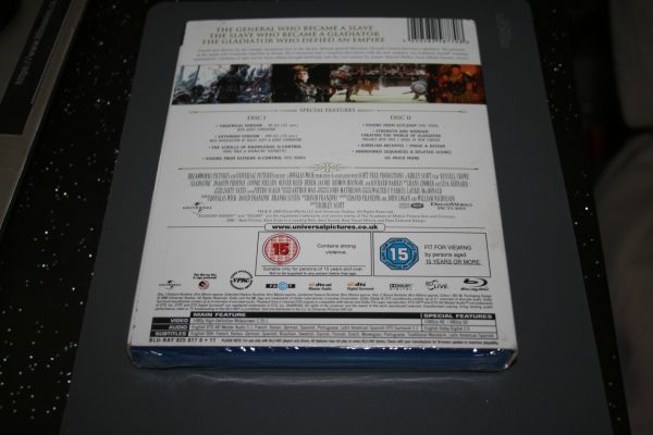 Gladiator 2 Disc Special Edition Blu-ray (2009) New. Cert 15. + Slip Cover. - Image 2