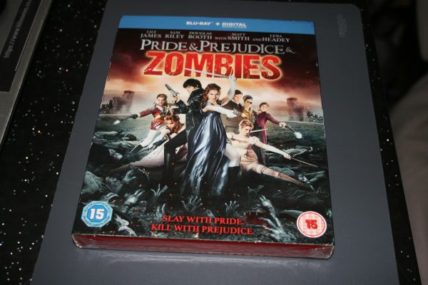 Pride and Prejudice and Zombies (Blu-ray, 2016) New. Cert 15. + Slip Cover.